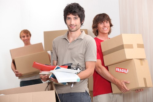 Preparing items for a local move in Vauxhall