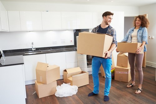 Checklist and packing supplies for a smooth home move in Vauxhall