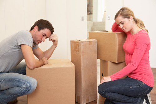 Truck loading support for apartment moves in Vauxhall