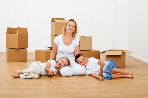 Vauxhall van service transporting furniture safely